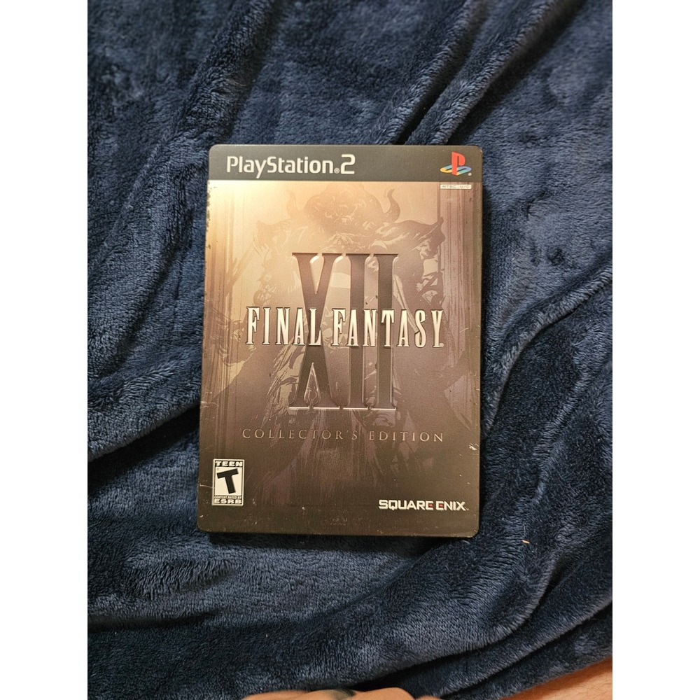 Final Fantasy XII Collector's Edition PS2 Sony PlayStation 2 Steelbook Complete